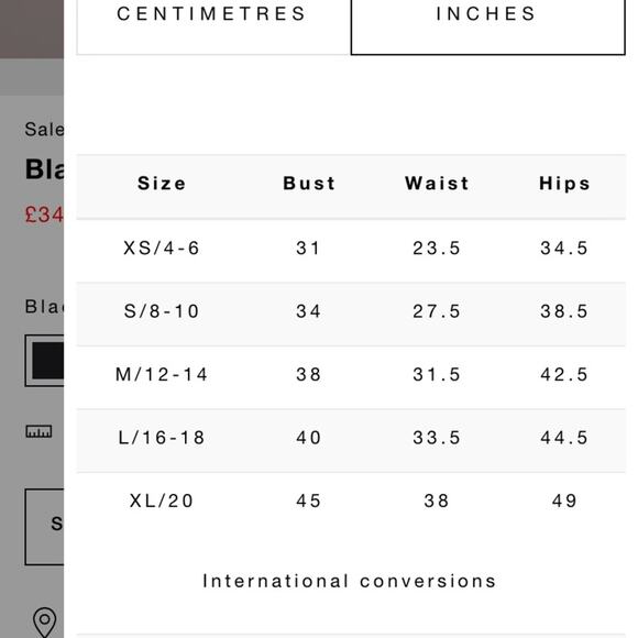 NWOT‎ Whistles Black Spot Square Neck Shirred Top Large - Picture 7 of 7